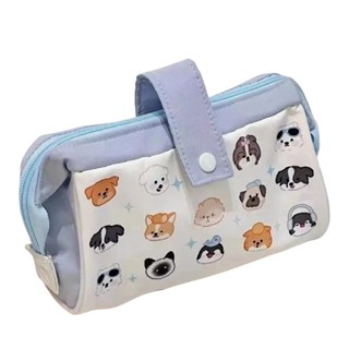 ME.STYLE กระเป๋าดินสอกระดุมคาด รุ่น PCC-002 คละลาย