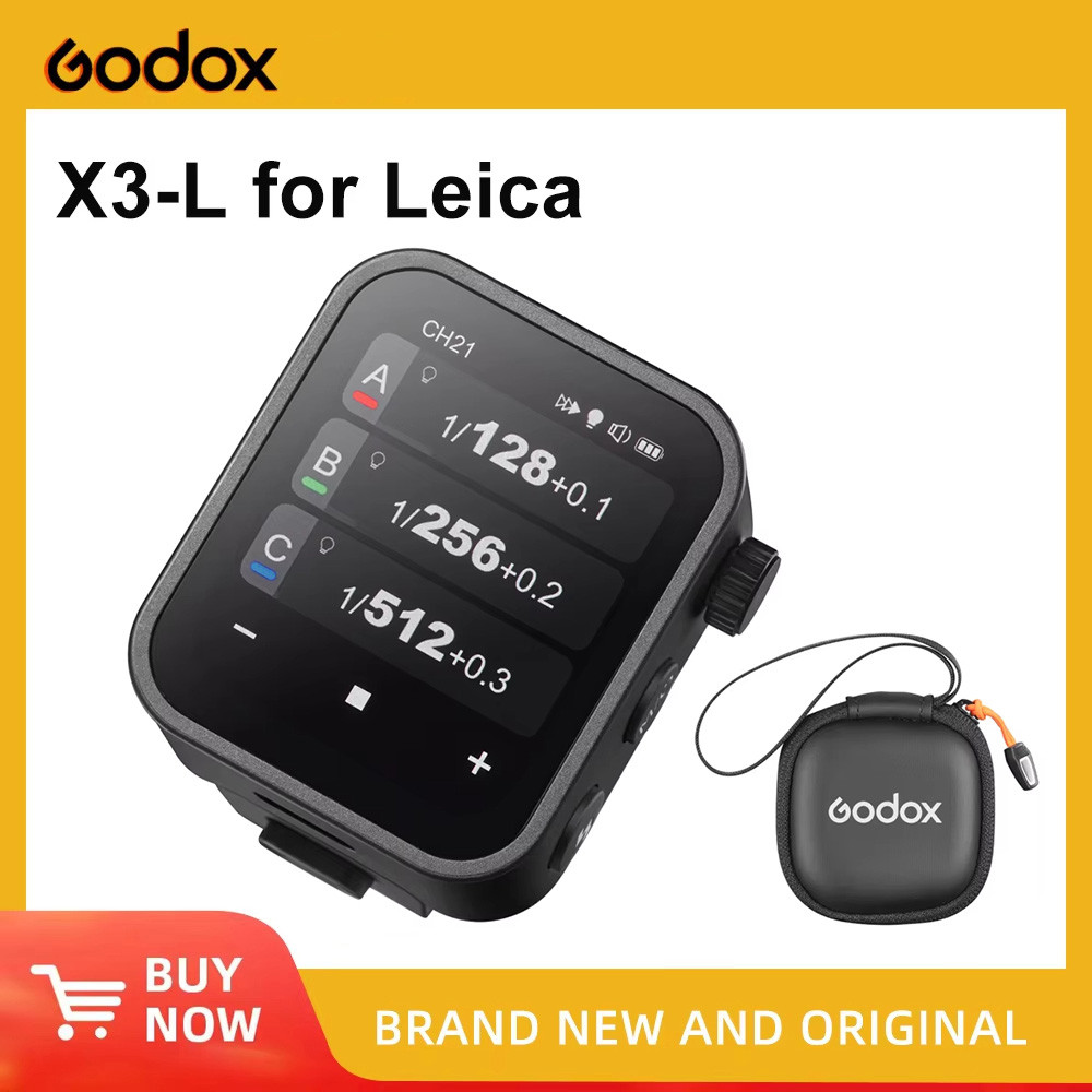 Godox X3 X3L X3-L TTL HSS แฟลชไร้สาย Trigger OLED หน้าจอสัมผัสสําหรับ Leica Q3 SL3 M11-D D-Lux8 SOFO