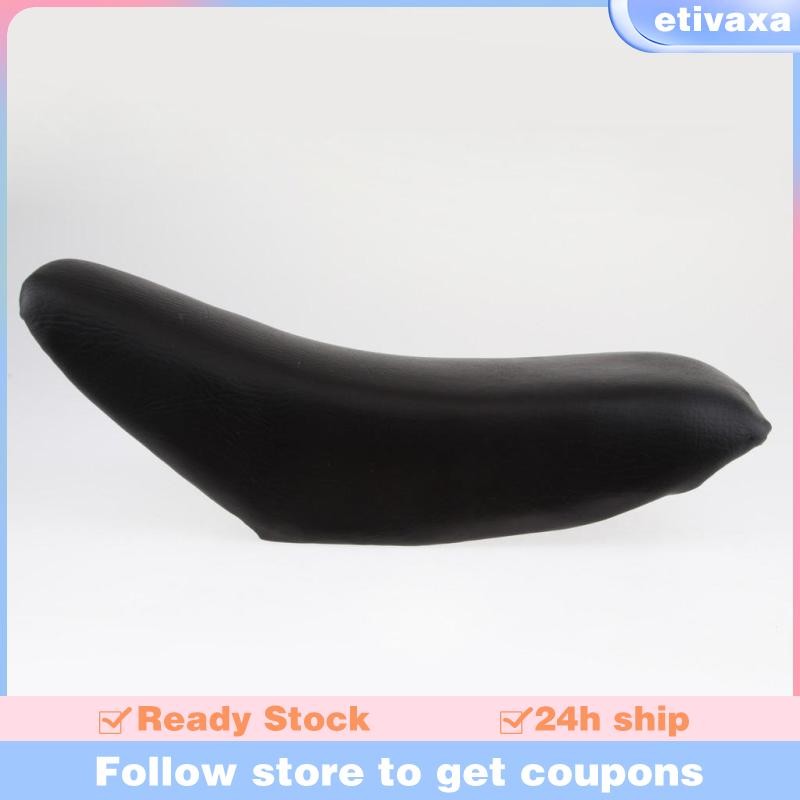 [Etivaxa] ที่นั่งโฟมสีดําสําหรับเด็กขนาดเล็ก 43cc 47cc 49cc รถ ATV Quad Bike ทนทาน