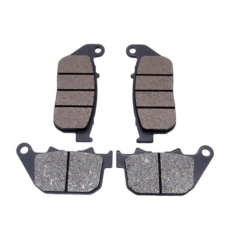 1 ชุดรถจักรยานยนต์ด้านหน้าด้านหลังเบรคดิสก์สําหรับ Harley XL50 XL883 XL883C XL883L XL1200C XL1200L X