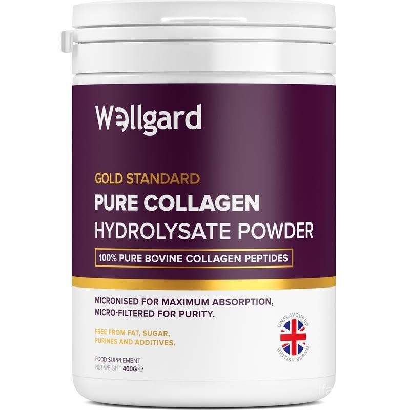 Wellgard Collagen Powder Skin Care Hair & Nails, Hal Collagen, for Skin, Protein Collagen, Bovine Co