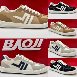 [New 09/2025] BAOJI บาโอจิ รองเท้าผ้าใบผู้ชาย brm1015