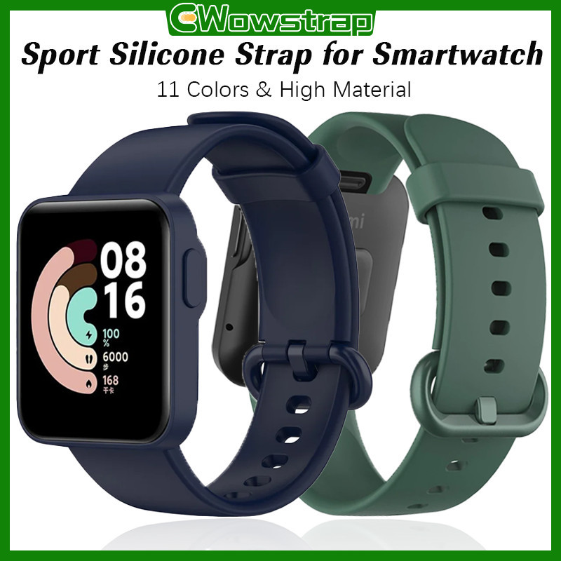 ยางยางนุ่มสาย for Smartwatch Redmi Watch 2 Lite สาย เทปเปลี่ยนซิลิโคน for Redmi Watch 1 2/lite / Mi Poco Watch