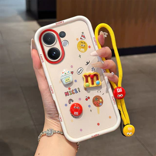 เคส VIVO V60 เคสโทรศัพท์ซิลิโคนอ่อนนุ่มตุ๊กตาการ์ตูน