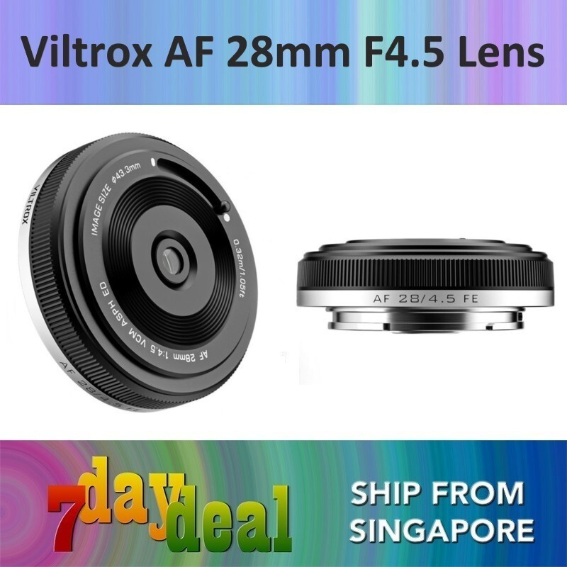 Viltrox AF 28mm F4.5 เลนส์ฟูลเฟรม E FE / X / Z Mount 28 F/4.5HT99 NTJ3