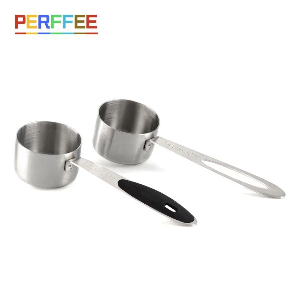 30ml/10g Coffee Bean Spoon Stainless Steel Teaspoons Measure Spoon Coffee Scoop Milk Powder Spoon Ki