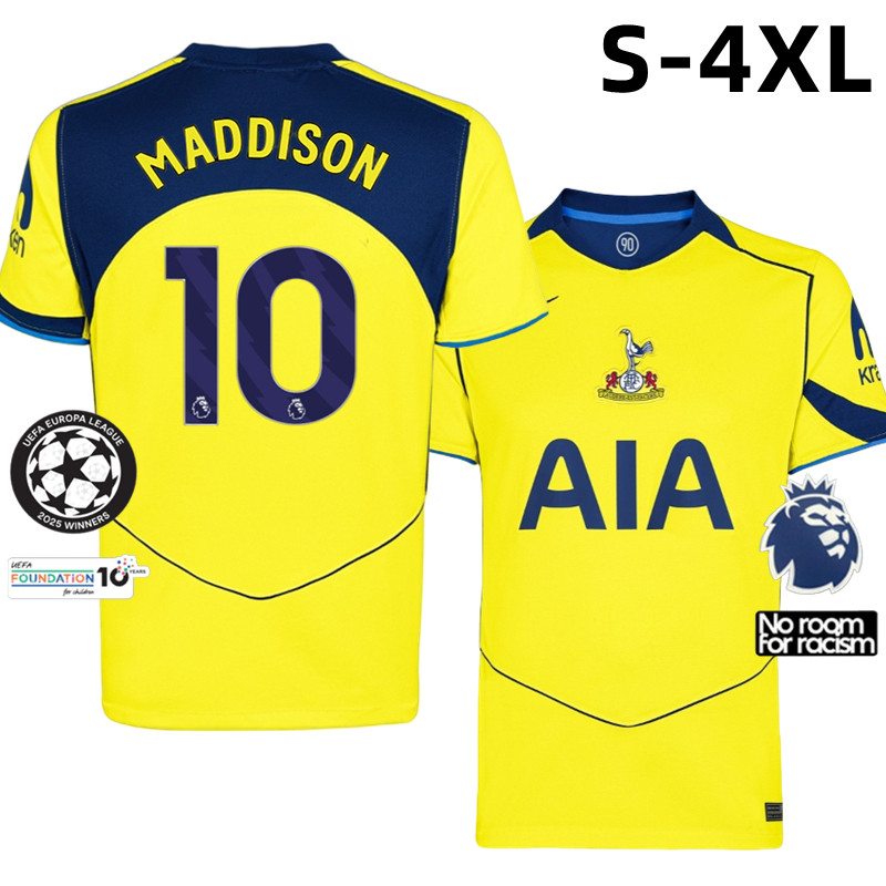 เสื้อทีมท็อตแน่มฮ็อทสเปอร์ แบบที่สาม ปี 2025-26 สำหรับผู้ชาย