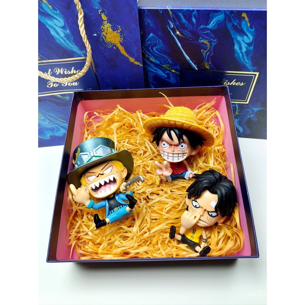 Set Up Decorative Gift Ready Stock 15th Anniversary Limited One Piece Cake Crown Scenery Chopper Fig