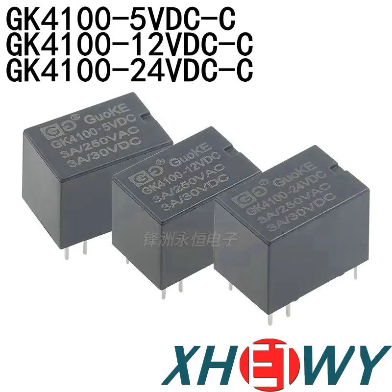 2-5PCS รีเลย์ GK4100 GK4100-5VDC GK4100-12VDC GK4100-24VDC GK4100-5VDC-C GK4100-24VDC-C PBAY