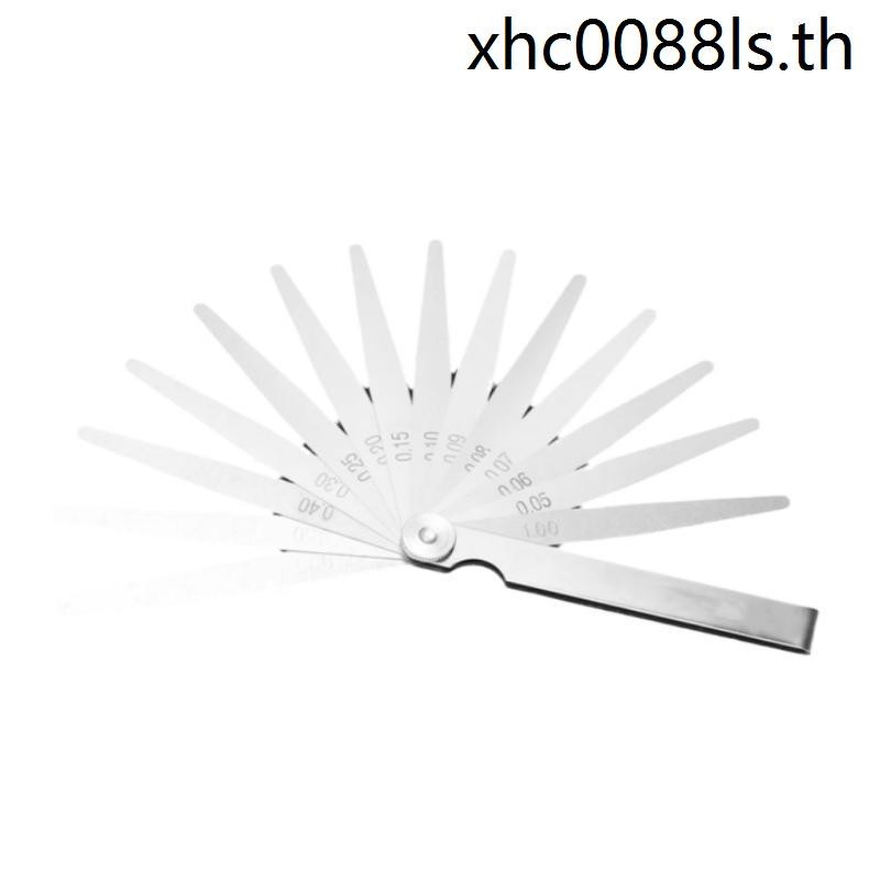 Feeler Gauge ความแม่นยําสูงสแตนเลส Feeder Gauge ชิ้นเดียว Gap Gauge ชิ้น Gap Gauge 0.02-1.0 มม.ความห