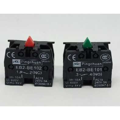 ร้านใน กทม ปุ่มสวิทช์ EB2-BE102 (NC)EB2-BE101 (NO) มือ1ทุกชิ้น