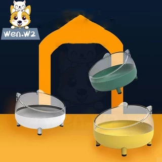 wen.W2 ชามใส่อาหารสัตว์เลี้ยง ชามใส่อาหารแมว ใส่อาหารสุนัข ถ้วยใส่อาหารสัตว์