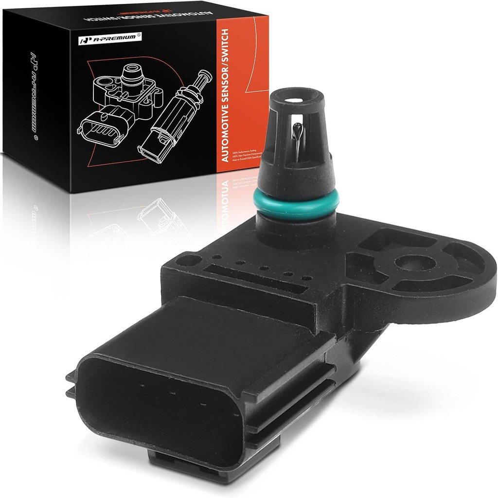 A-Premium Manifold Absolute Pressure Sensor ใช้งานร่วมกับ Ford Escape 05-17 Focus Fusion Ranger Tran