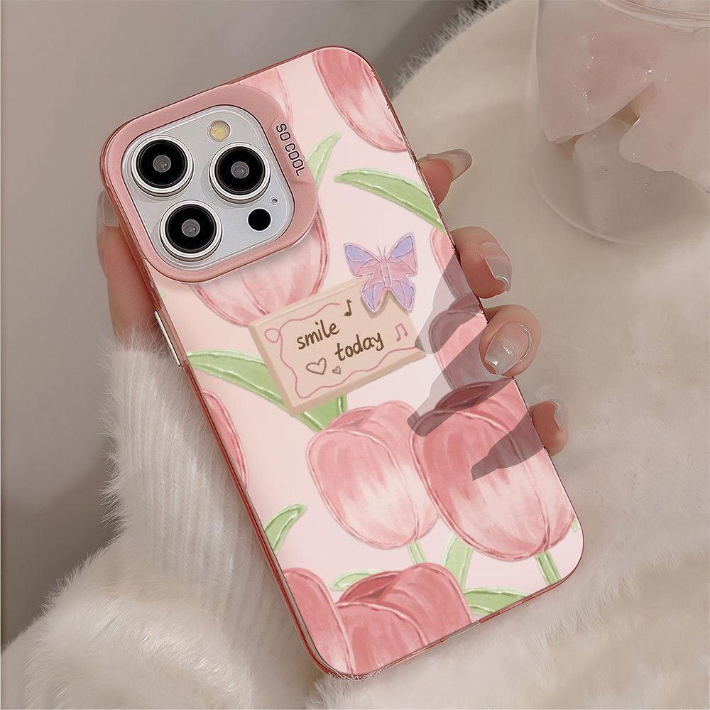 🌹เคสมือถือ โรแมนติก ดอกกุหลาบเคสสำหรับโอปโป Case OPPO A31 A15 A17 A3s A38 A16 A5s A7 A55 A54 A57 A74 A77 A78 A58 A98 A96 - รูปที่ 4