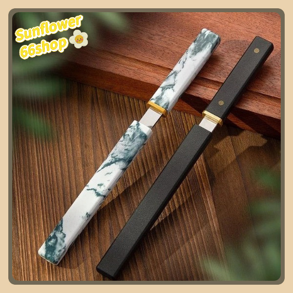 Sunflower66  มีดทำครัวปลอกผลไม้ หั่นเนื้อ มีดอเนกประสงค์ ขนาดพกพา พร้อมส่ง🔪