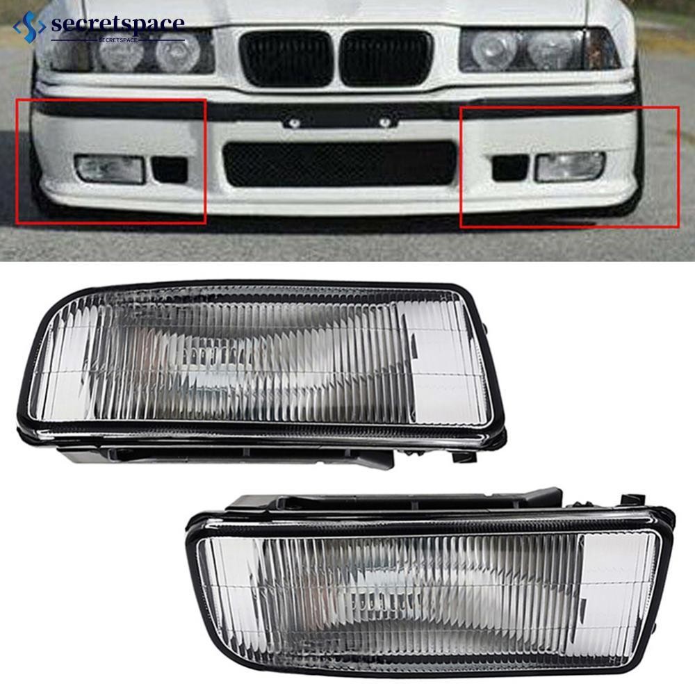 SECRETSPACE รถหมอกกันชนหน้า Defogging โคมไฟฝาครอบหลอดไฟเปลี่ยนสําหรับ BMW 3 Series E36 318 320 323 3