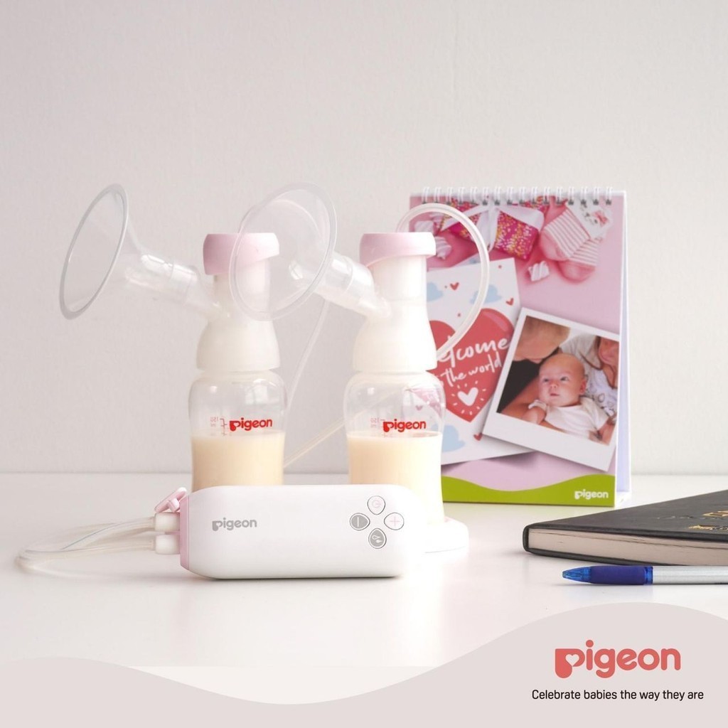 Pigeon Baby GoMini เครื่องปั๊มนมไฟฟ้าคู่