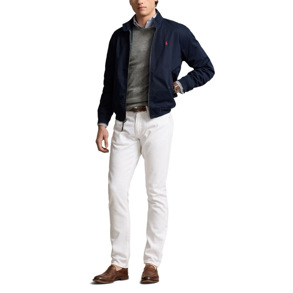 Polo Ralph Lauren เสื้อแจ็คเก็ตผู้ชาย Twill Jacket รุ่น MNPOOTW16021299 สีกรมท่า — صورة 5