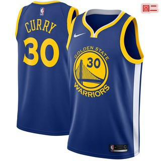 NBA Jersey Mens Golden State Warriors Stephen Curry Swingman Jersey 30#