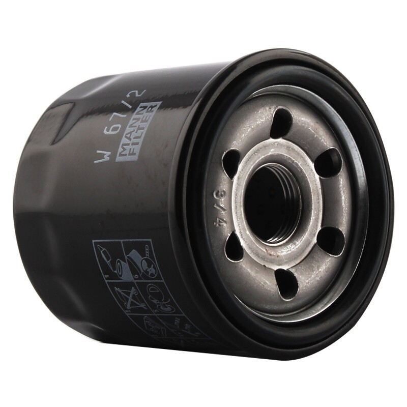 Man ยี่ห้อกรองน้ํามันองค์ประกอบ W67/2 เหมาะสําหรับ Chery QQ/QQ3/QQ6/A1/X1/Changan Benben/Biadi F0
