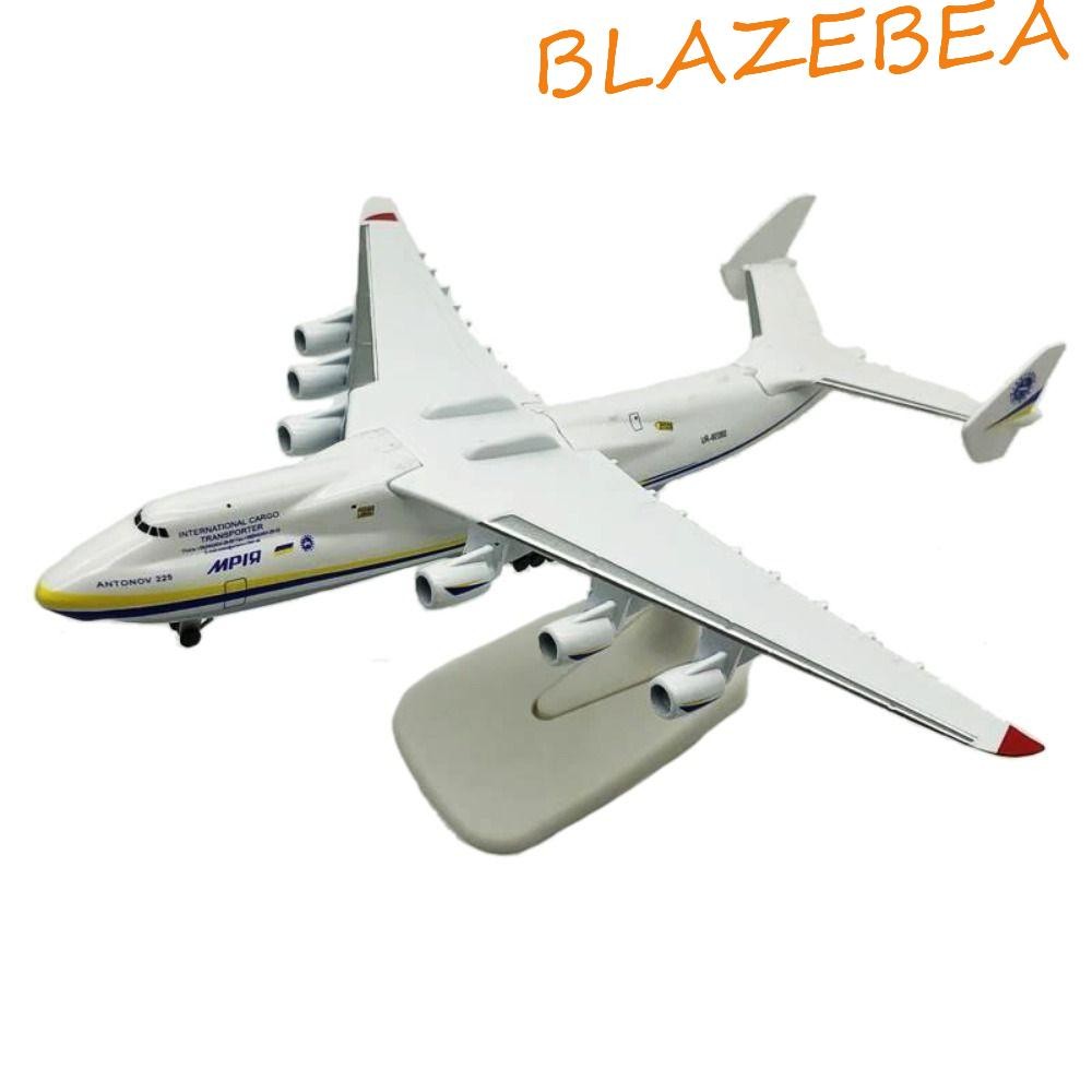 BLAZEBEA Antonov an-225, 1/400 Scale Diecast AN225 เครื่องบิน, ตกแต่ง 20 ซม.จําลองโลหะเครื่องบินรุ่น