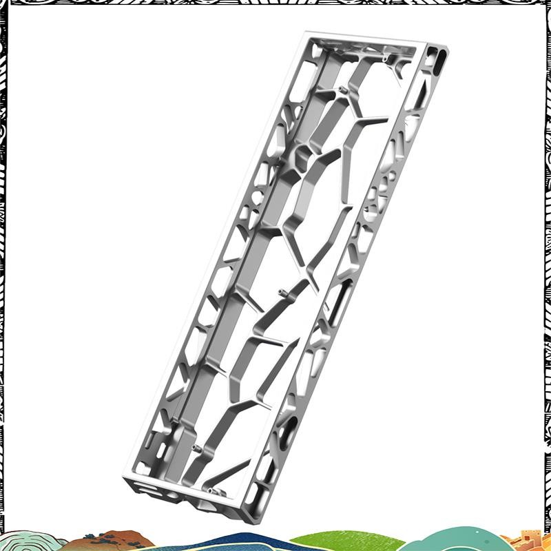 Super Aluminium H60 Hollow Keyboard Case 60% Key Layout Protective Shell สําหรับ MAD60 WIN60 A