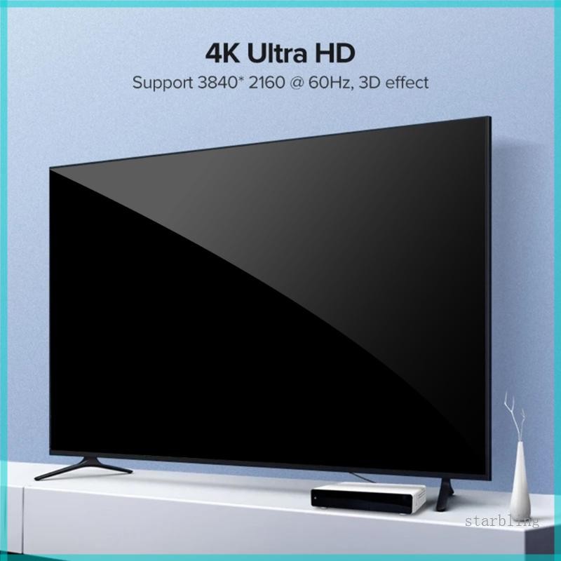 Star Adapter Coiled Cable 4K Coiled Male to Male Extender Cable Coiled Extension Cable Cord