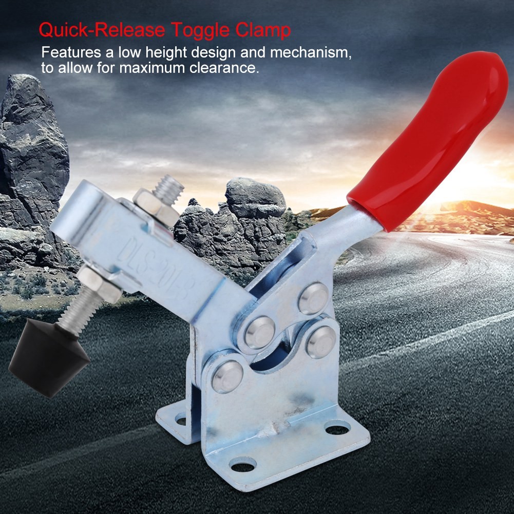 Market Famus เครื่องมือมือ 4 ชิ้น Toggle Clamp 201B แนวนอน 201-B Quick Release