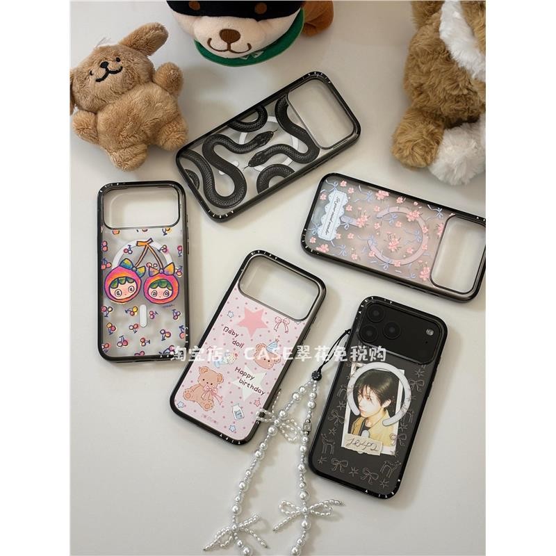 Forest Early News Lucky Star 17promax เคสโทรศัพท์น้ําหนักเบากันกระแทกกรอบกรณีใหม่เหมาะสําหรับ iPhone