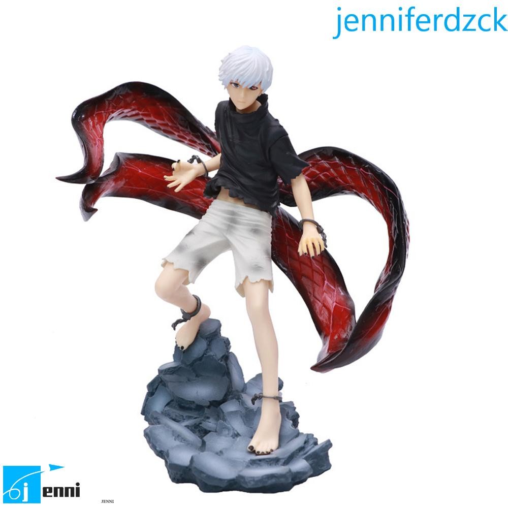 JENNIFE Ken Kaneki รูปตกแต่งของเล่น 2 หัว PVC Action Figure