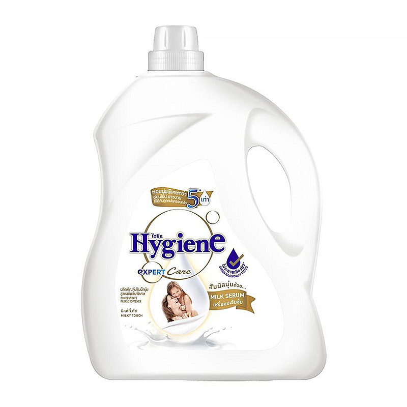 นุ่ม กลิ่นมิลค์กี้ทัช สีขาว 3.3 ล. HYGIENE Expert Care Concentrate Fabric Softener Milky Touch 3.3 l
