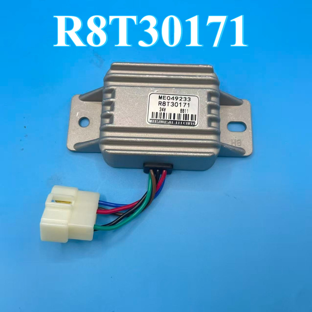 ปลั๊กรีเลย์เรกูเลเตอร์ R8T30171 ME049233 W/อะไหล่ทดแทนสําหรับรถขุด 320C 320B 312B E320C ความปลอดภัย