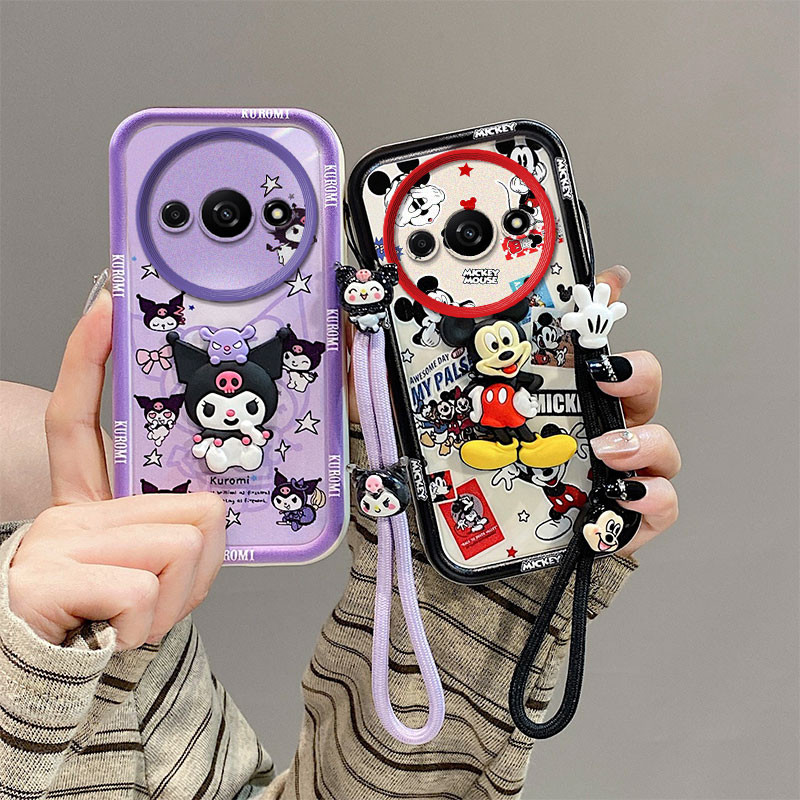 เคส Redmi A3 POCO C61 น่ารักป้องกันการล่มสลายอะนิเมะการ์ตูน TPU เคสโทรศัพท์ซิลิโคนอ่อนนุ่มYXML - รูปที่ 2