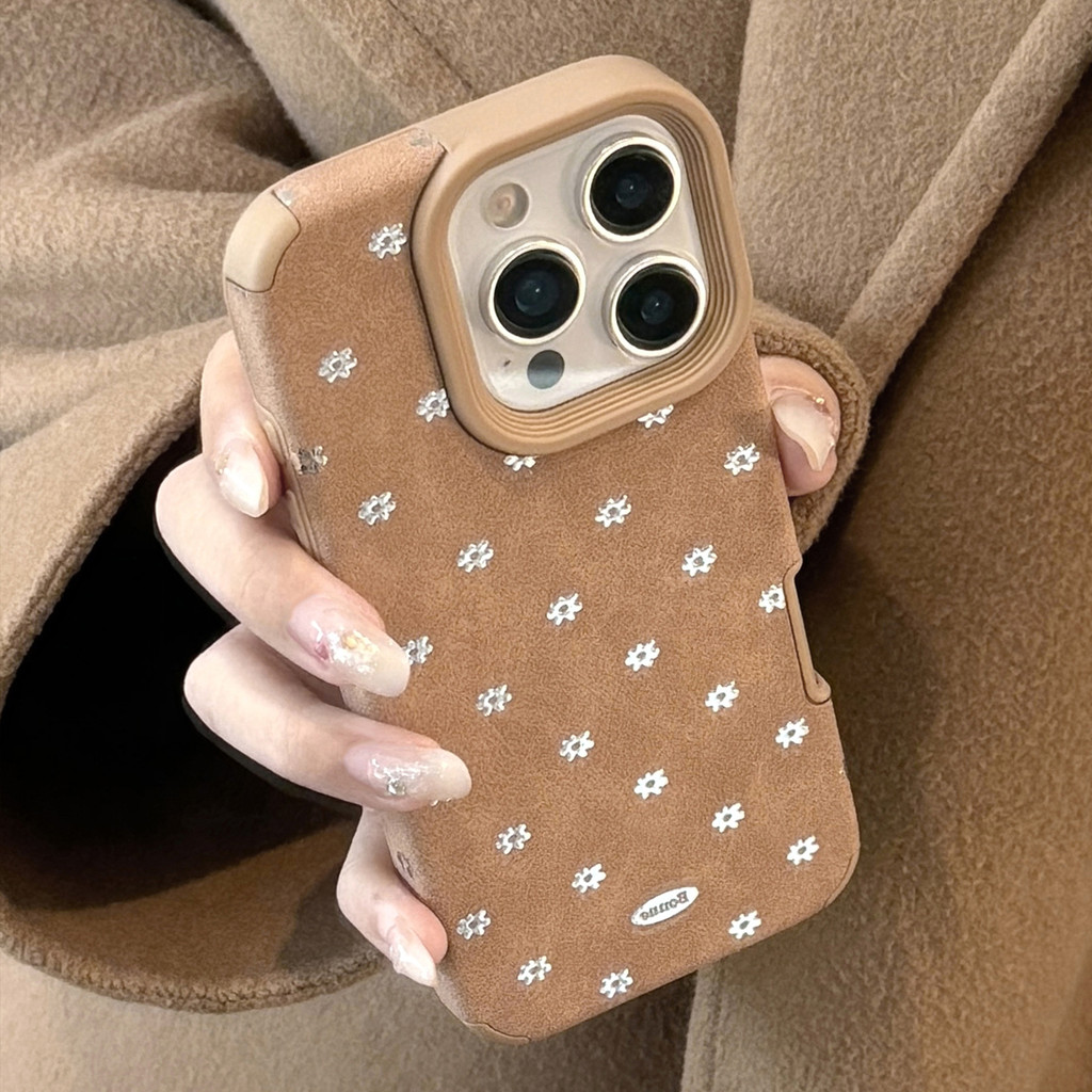สติกเกอร์หลุมขนาดใหญ่ชุบทองและเงินดอกไม้ขนาดเล็กป้องกันเคสโทรศัพท์เหมาะสําหรับ ทีพียู สําหรับ ไอโฟน 11 12 13 14 15 16 17มือโปร สูงสุด บวก