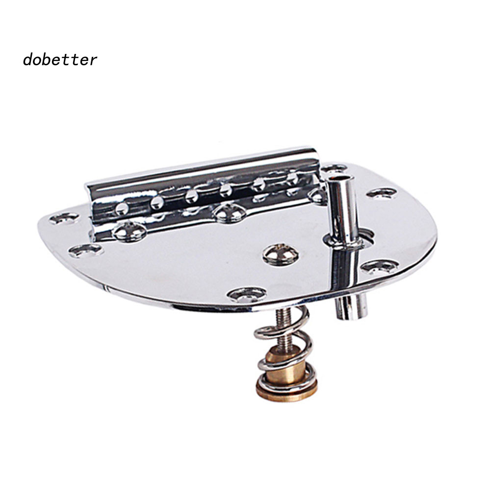 <Dobetter> โลหะ Tremolo Bridge ชุดสําหรับ Mustang Jazzmaster กีตาร์อุปกรณ์เสริม