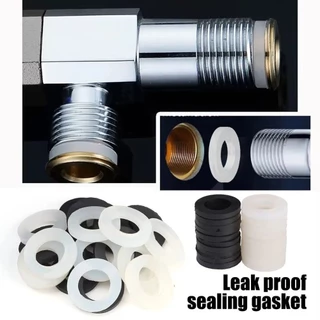 จัดส่งจากประเทศไทยSOOF 500 ชิ้น Plane Spacer, 8 ขนาด M2-M10 เครื่องซักผ้าไนลอน, ซีล O แหวน Assortment Kit สีดําสีขาวแบนปะเก็นฉนวนแหวน