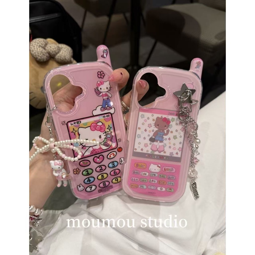 ร้อนขายแมวน่ารักเหมาะสําหรับiPhone16promax Apple 15เคสโทรศัพท์14หญิง13โซ่15 BF4Q