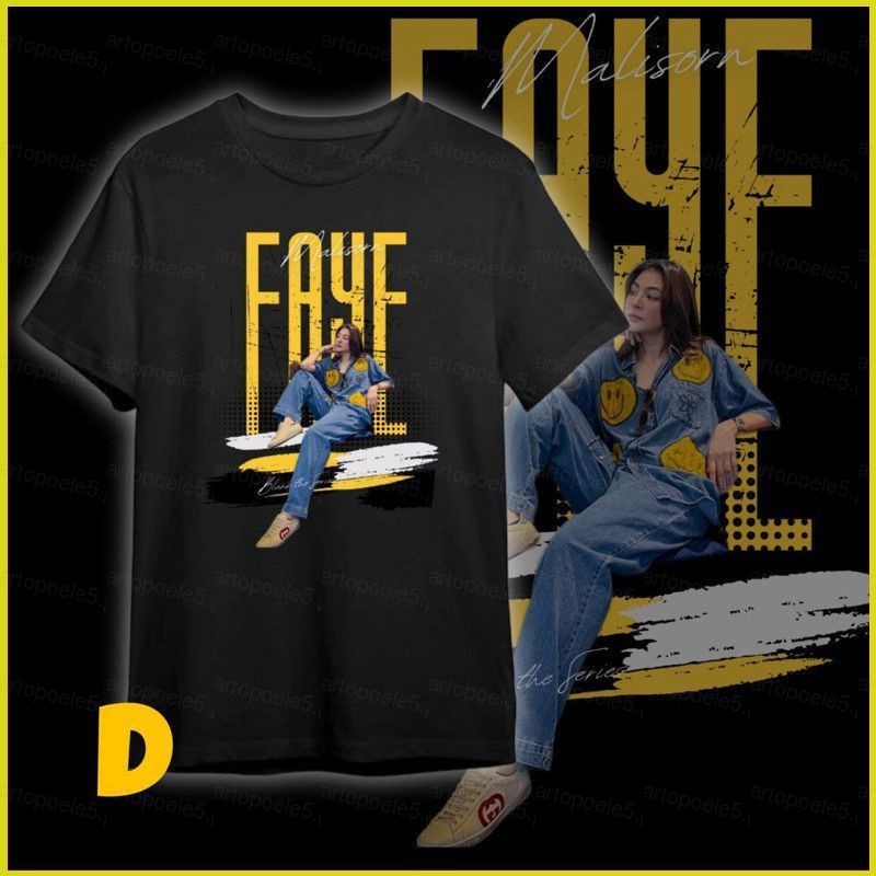 เสื้อยืดคอสเพลย์ Faye Peraya Yang แบบ 3D แขนสั้น สไตล์อนิเมะ