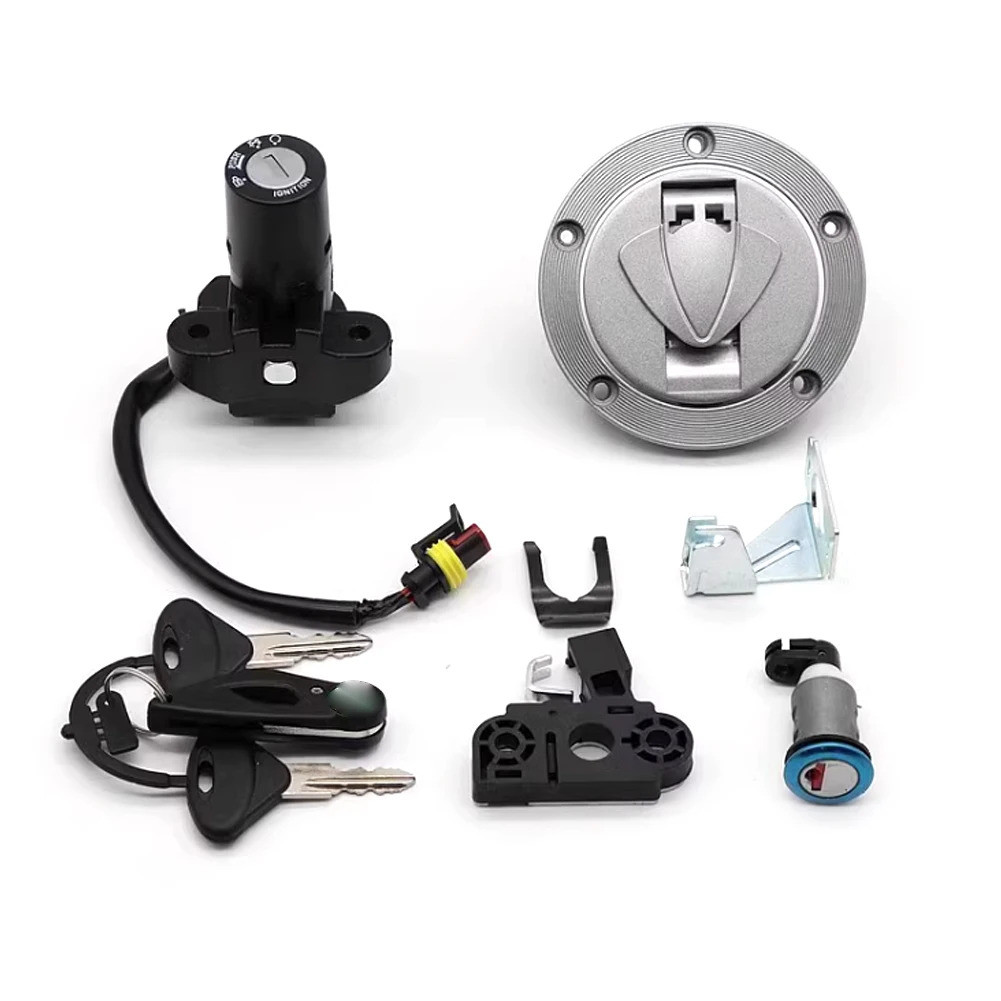 รถจักรยานยนต์สวิทช์จุดระเบิด Key การใช้ถังล็อคชุดสําหรับ Benelli TNT300 TNT302 BN302 TNT25 TNT250 BJ