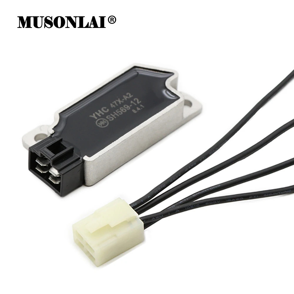 เครื่องปรับแรงดันไฟฟ้ารถจักรยานยนต์สําหรับ Yamaha FZR250 FZR400 FZX250 WR200R SRX600 FZR500 RD350 TZ