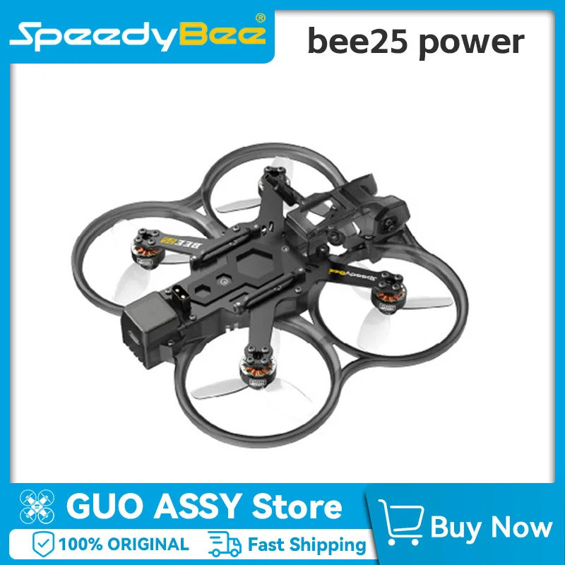 SpeedyBee BEE25 กําลังไฟ 2.5 นิ้วพร้อม F405 AIO FC LED ELRS ในตัว 2.4G/TBS CRSF Nano Receiver สําหรั