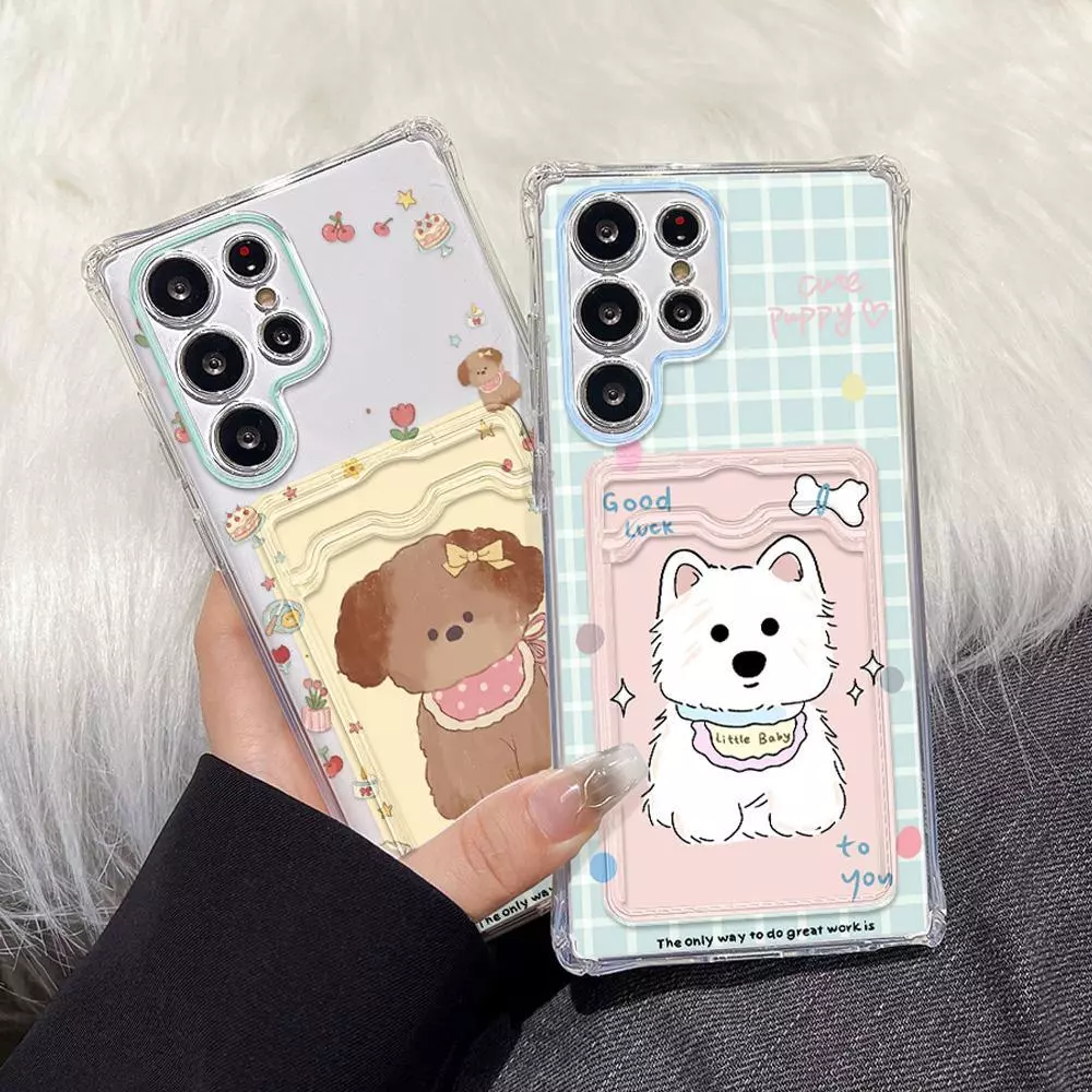 เคสใส่บัตร เคสใส For Samsung A57 A56 A55 A07 A17 S26 S25 S24 Ultra FE A05S A06 A15 A16 A35 A36 A23 A34 A52S A53 A54 A73