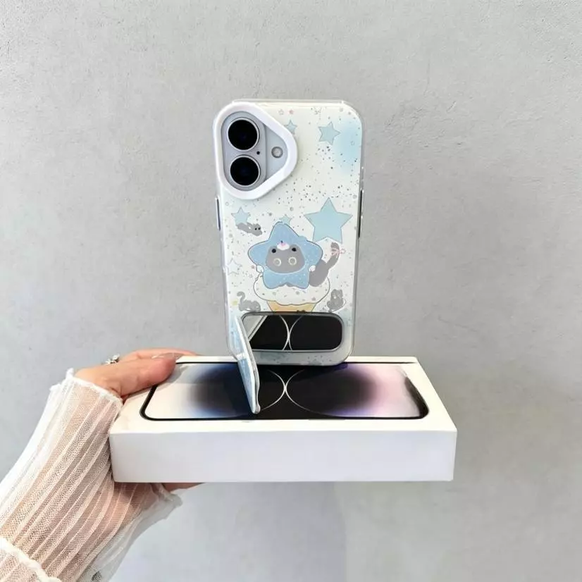 เคสกันกระแทกขาตั้งการ์ตูน สำหรับ Realme C75 C71 60 60X 50 C67 C65 C63 C61 C51 C53 C55 C30s C30 C35 C33 C31 C17 C15 C12 C11 C3 C2 C1 5i thumbnail 4