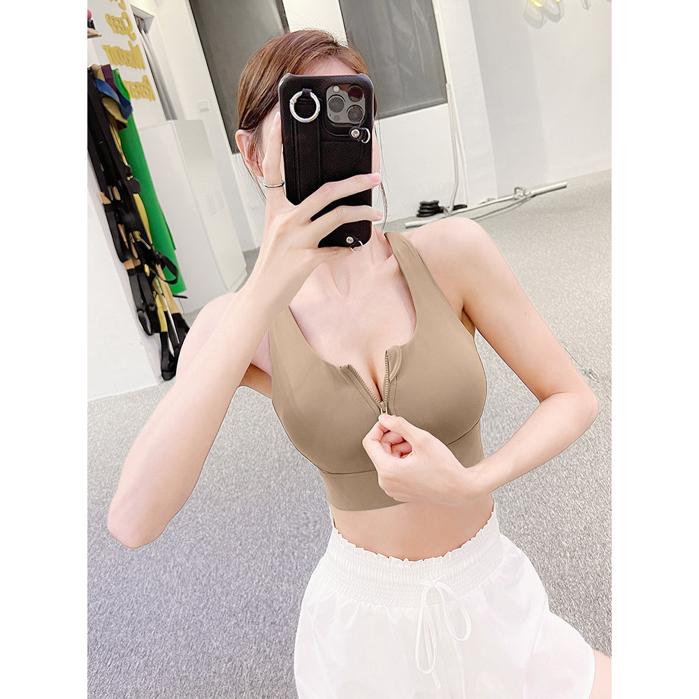 sport bra sport bar ผู้หญิง Yoga Jane Keli เสื้อชั้นในเสื้อกั๊กสปอร์ตบรา