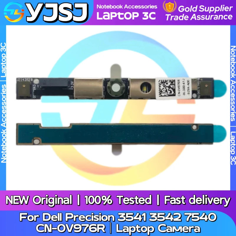 ใหม่ Original แล็ปท็อปโน้ตบุ๊คกล้องสําหรับ Dell Precision 3541 3542 7540 CN-0V976R แล็ปท็อปเว็บแคมกล