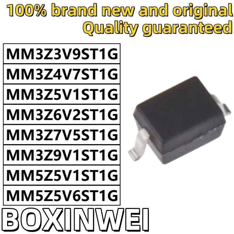 10PCS MM3Z3V9ST1G MM3Z4V7ST1G MM3Z5V1ST1G MM3Z6V2ST1G MM3Z7V5SOPV1Z1Z5G SOPV1Z7SST5G MGST
