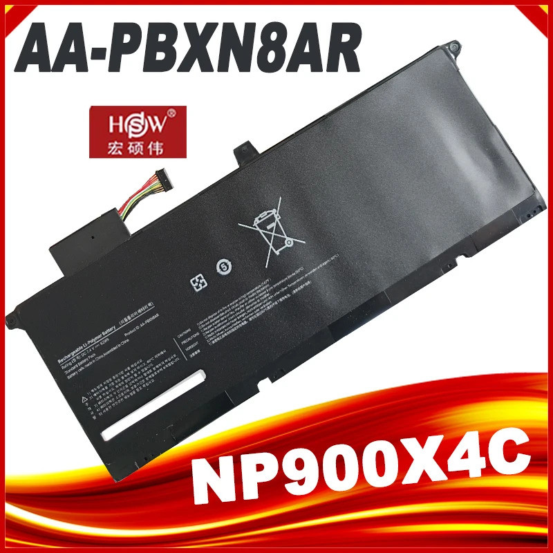 SeagullStar AA-PBXN8AR แบตเตอรี่แล็ปท็อปสําหรับ Samsung NP900X4C NP900X4D NP900X4B NP900X4 NP900X46 