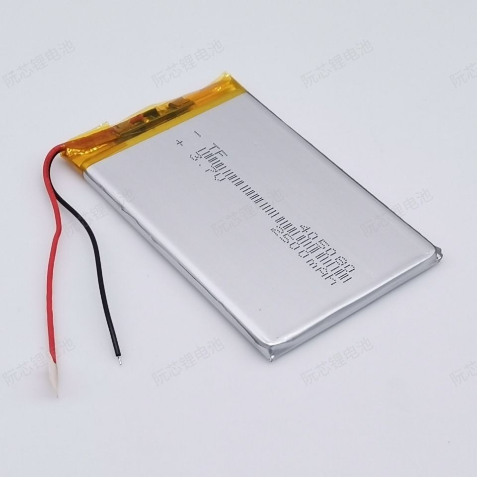 3.7โวลต์405080 2500 mAh เซ็นเซอร์ล็อคประตูอัจฉริยะ early education m3.7V405080 2500 mAh ล็อคอุปกรณ์ร