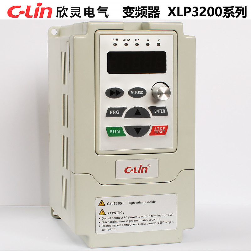 Xinling อินเวอร์เตอร์ XLP3200-T2.2 S2MB เฟสเดียว AC220V อินพุต/สามเฟส AC220V เอาต์พุต 2.2KW