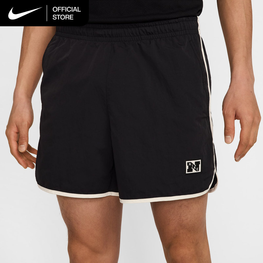 Nike Dri-FIT Men's Gym Heritage 5" Unlined Training Shorts - Black [HJ4088-010]